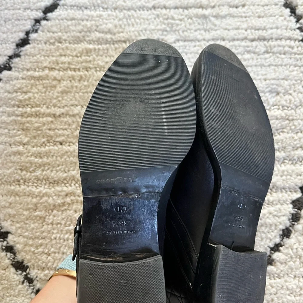 Dior Black Quilted Ankle Boots with Buckles